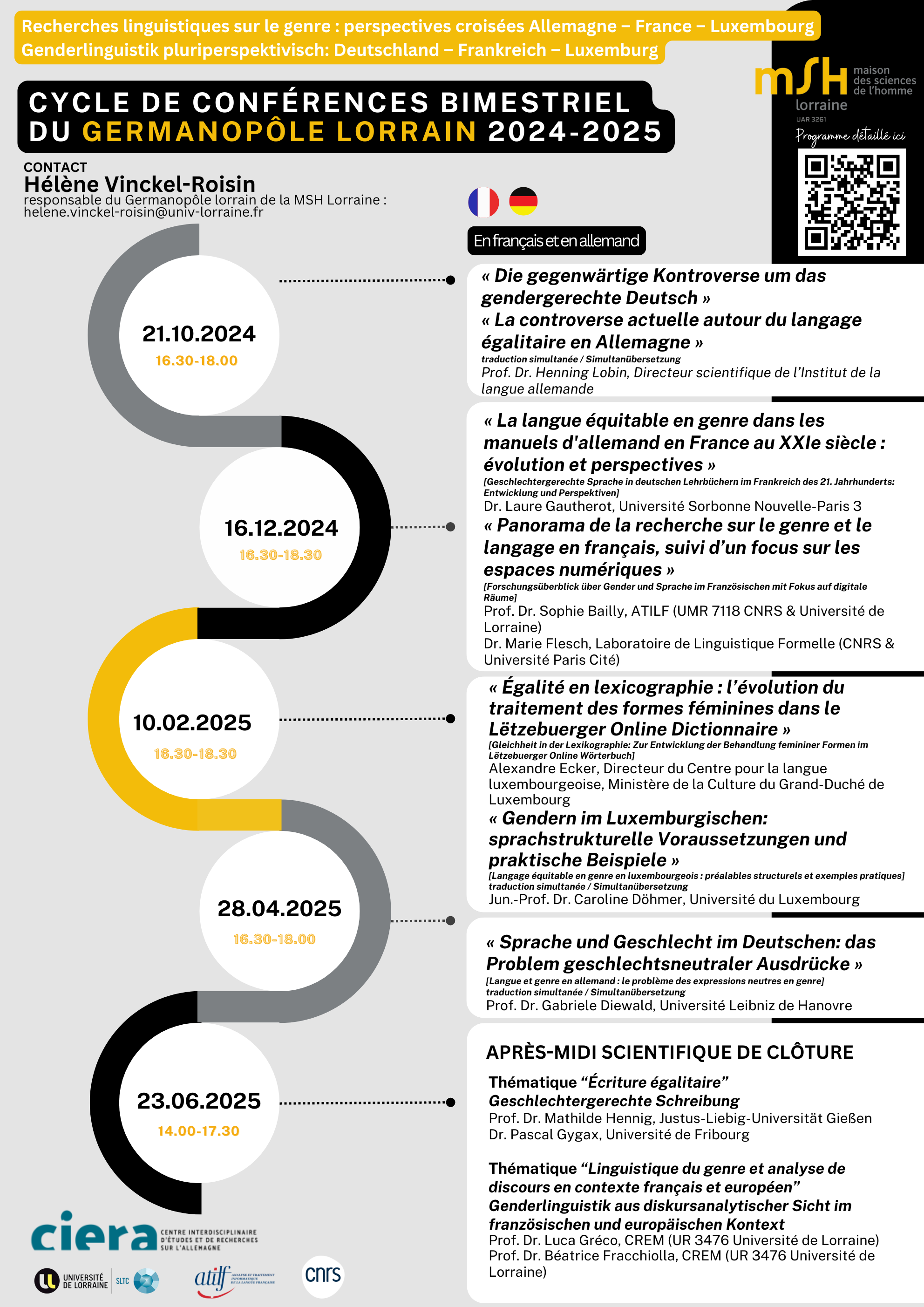 SEMINAIRES GERMANOPÔLE LORRAIN